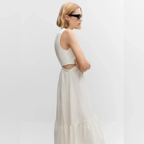 Mango Knot dress with openings - Picture 3 of 8